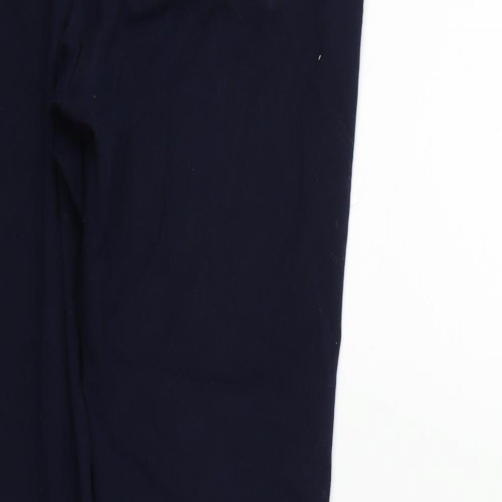H&M Womens Black   Trousers  Size 10 L23 in