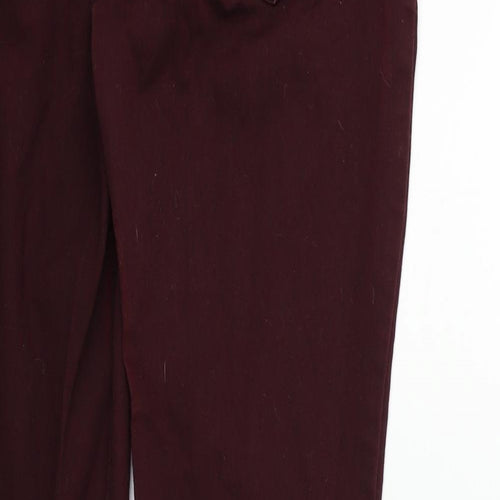 YESYES Womens Red   Skinny Jeans Size 12 L30 in