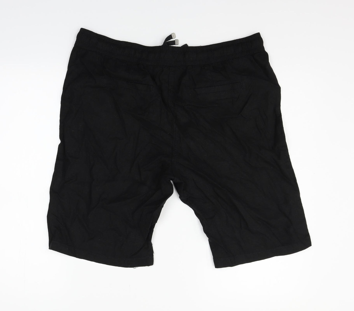 GOERGE Womens Black   Chino Shorts Size 16
