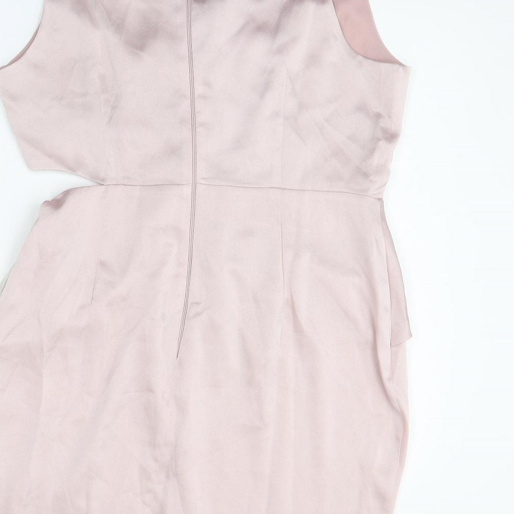 ASOS Womens Pink   Fit & Flare  Size 18