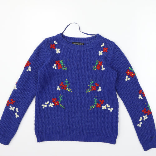 Atmosphere Womens Blue   Pullover Jumper Size 8