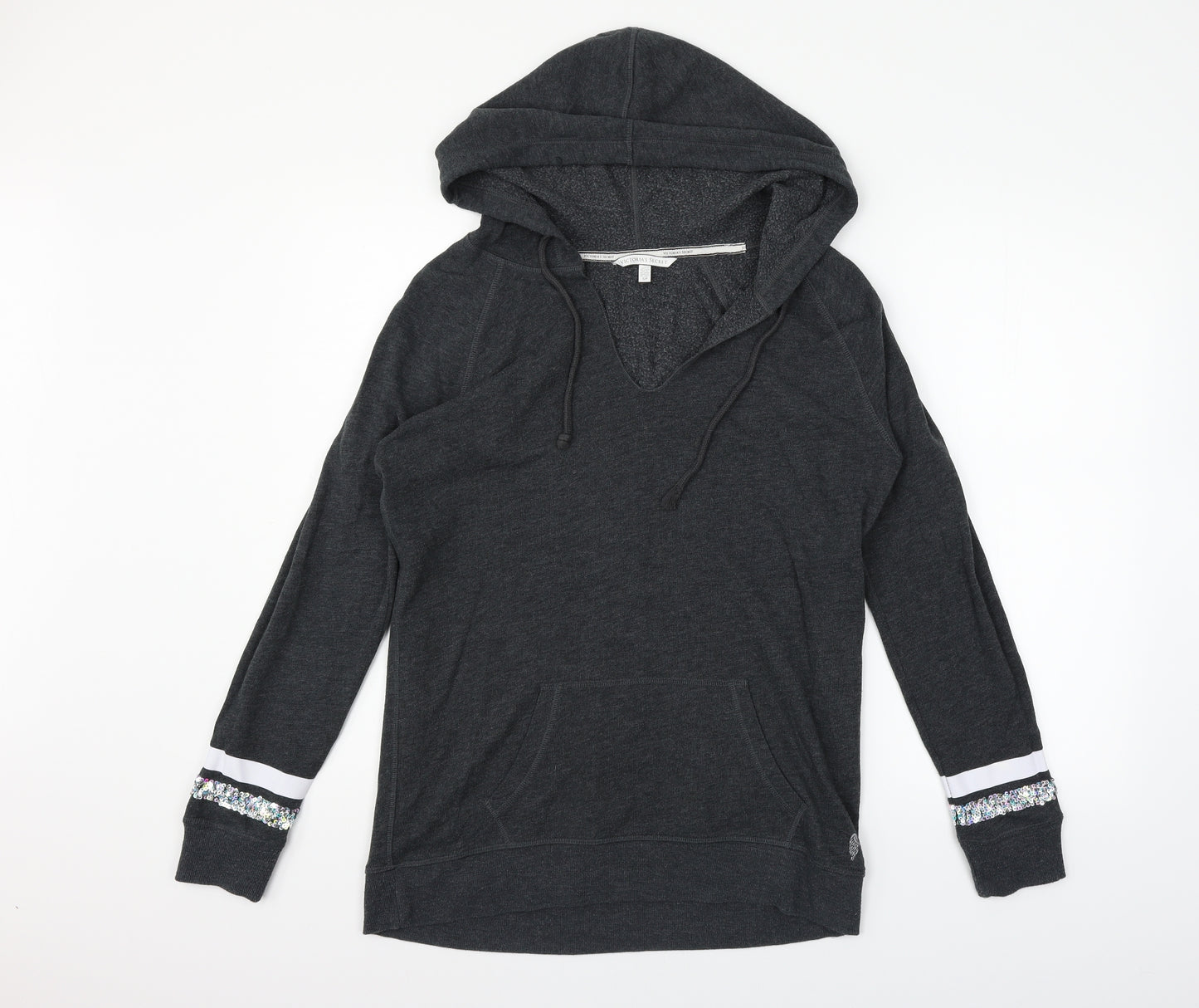 Victoria Secret Womens Grey   Pullover Jumper Size M