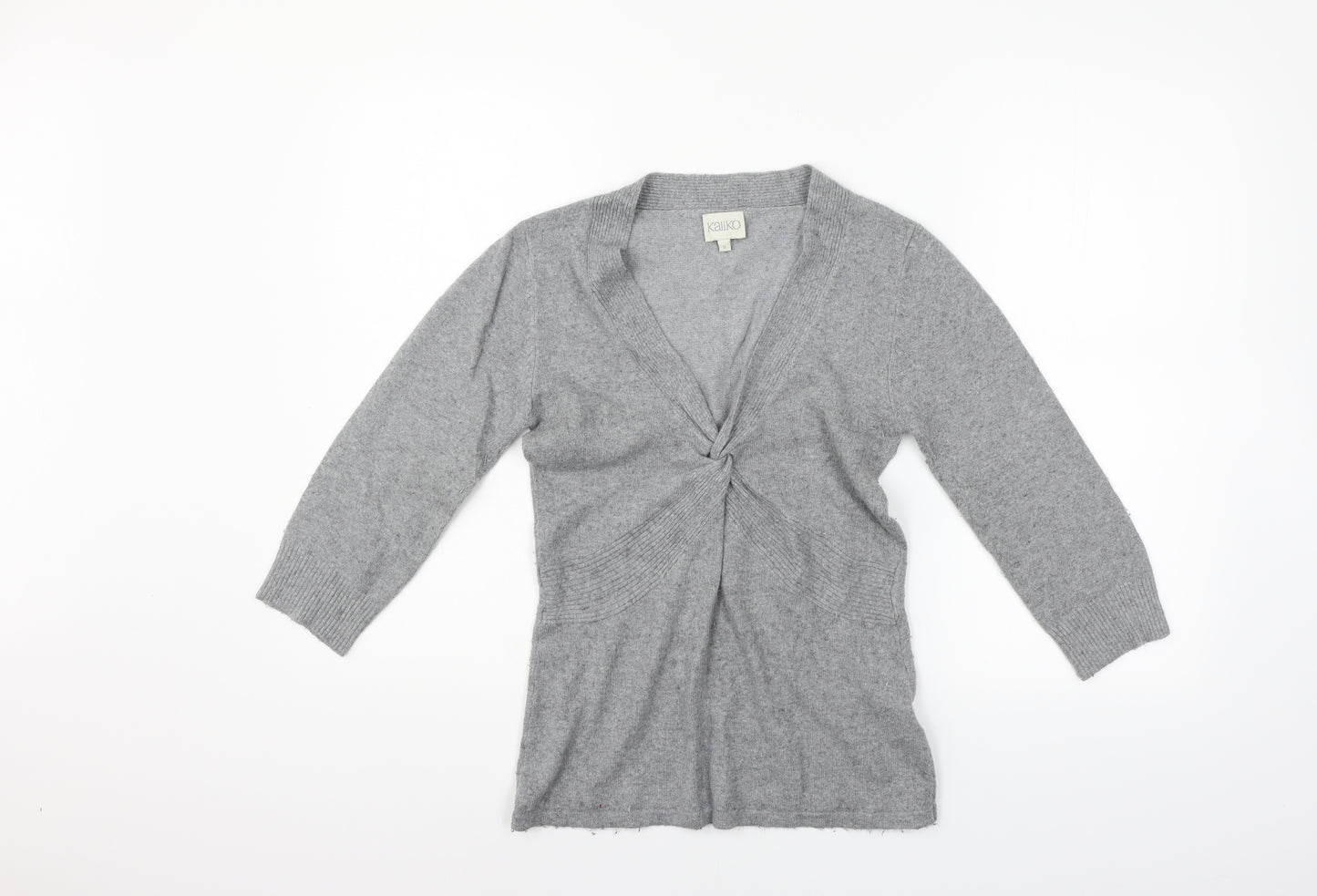 Kaliko Womens Grey   Pullover Jumper Size 8