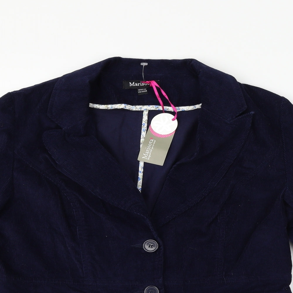Mariota Womens Blue   Jacket Blazer Size 14