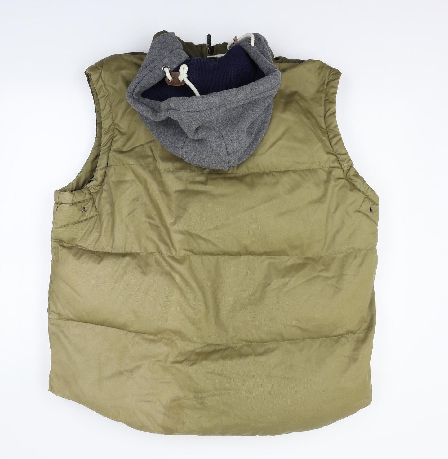 TU Mens Green   Gilet Coat Size XL