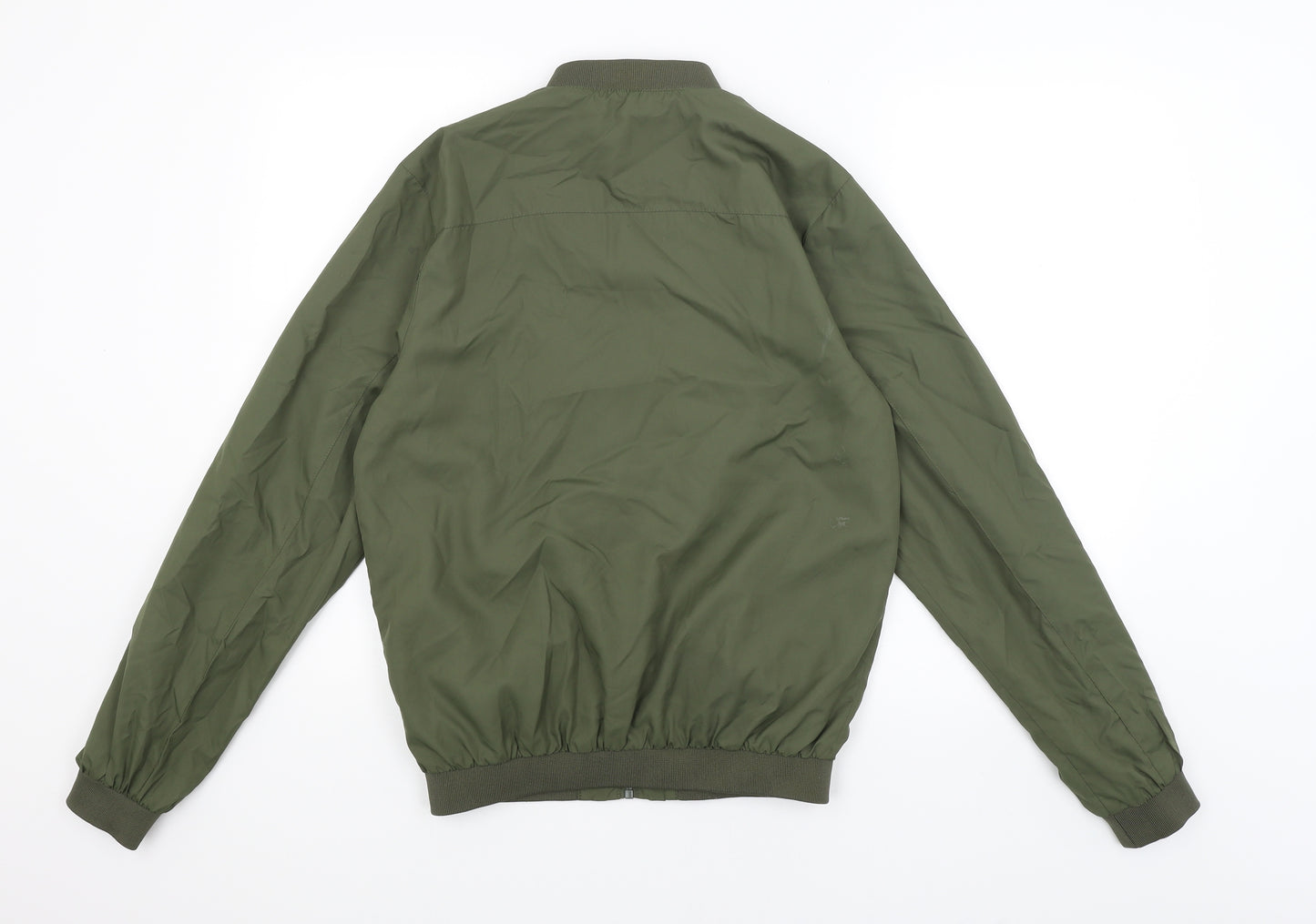 Cedar Wood State Mens Green   Rain Coat Coat Size S