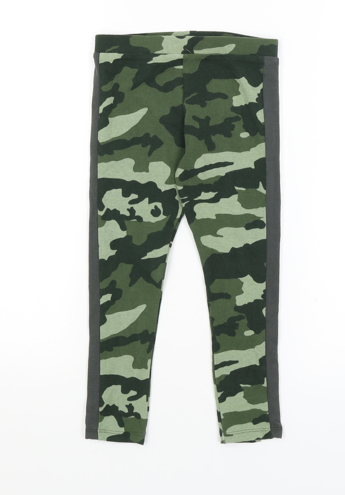 NEXT Girls Green Camouflage  Jegging Trousers Size 6 Years