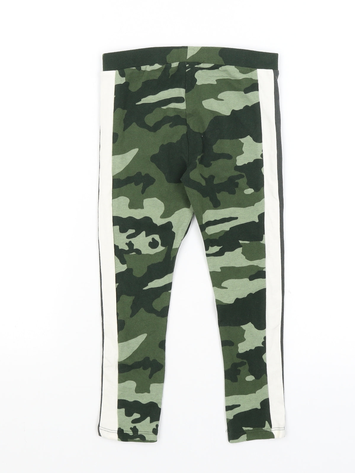 NEXT Girls Green Camouflage  Jegging Trousers Size 6 Years