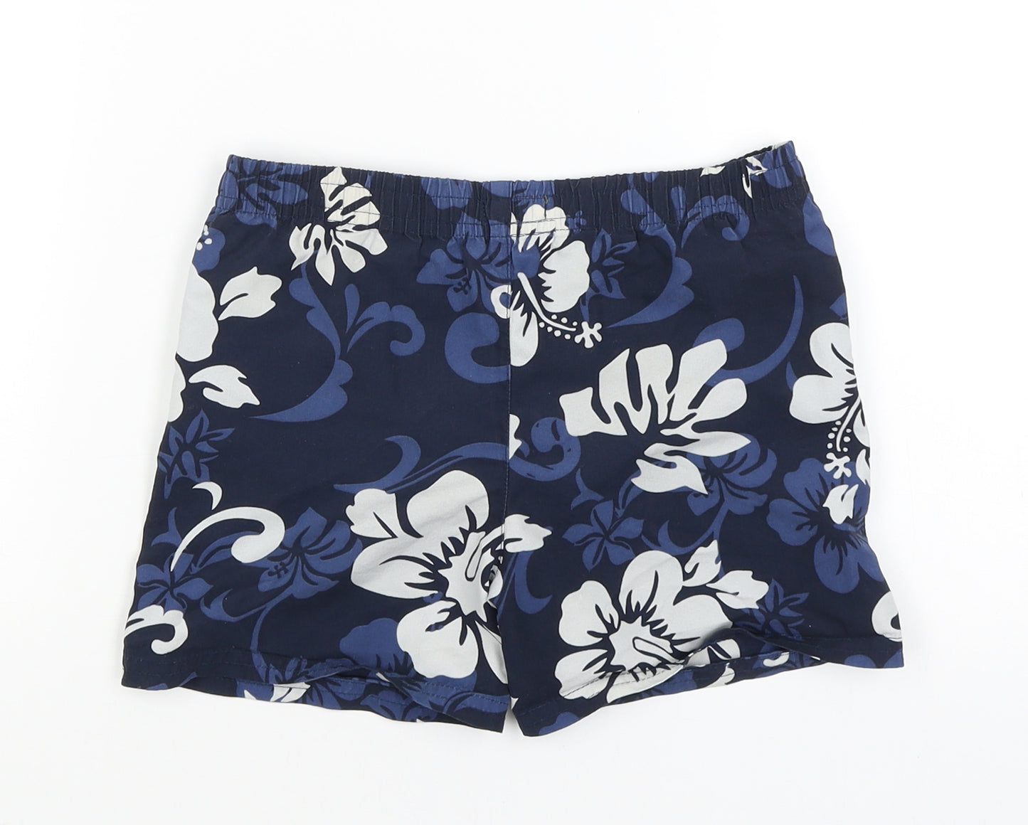 In Extenso Boys Blue Floral  Utility Shorts Size 5 Years - Swim