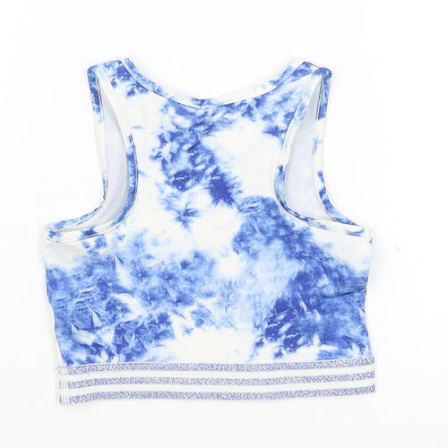 TU Girls Blue   Cropped Tank Size 6 Years
