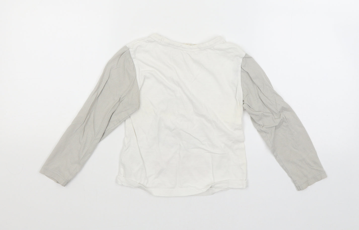 H&M Boys White   Basic T-Shirt Size 3-4 Years  - Star Wars