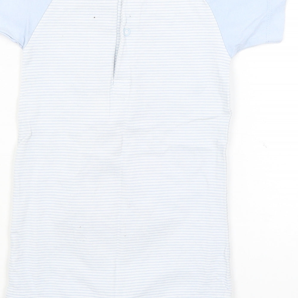 Disney Baby Blue Striped  Romper One-Piece Size 3-6 Months  - Tigger