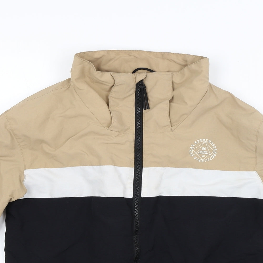 H&M Boys Black   Rain Coat Coat Size 14 Years