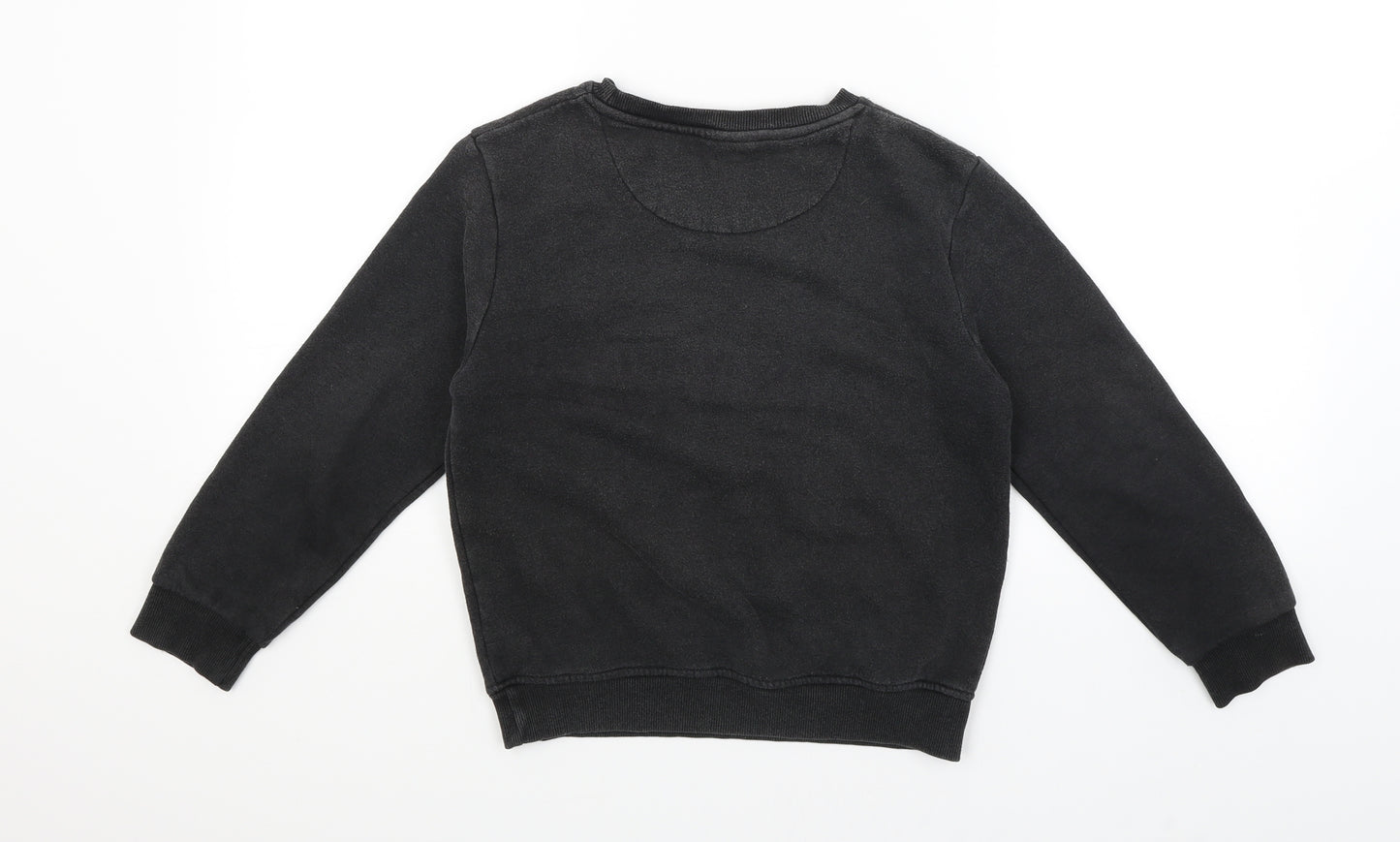 Primark Boys Black   Pullover Sweatshirt Size 9-10 Years  - Harlem