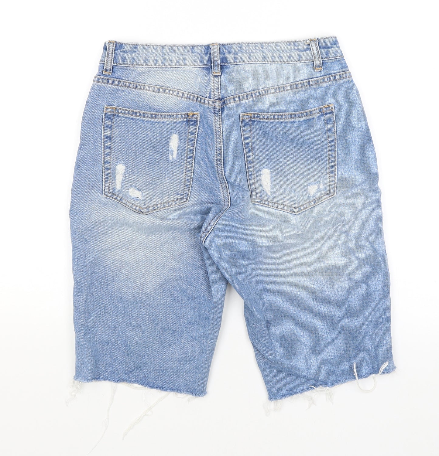 Redial Womens Blue   Bermuda Shorts Size 8