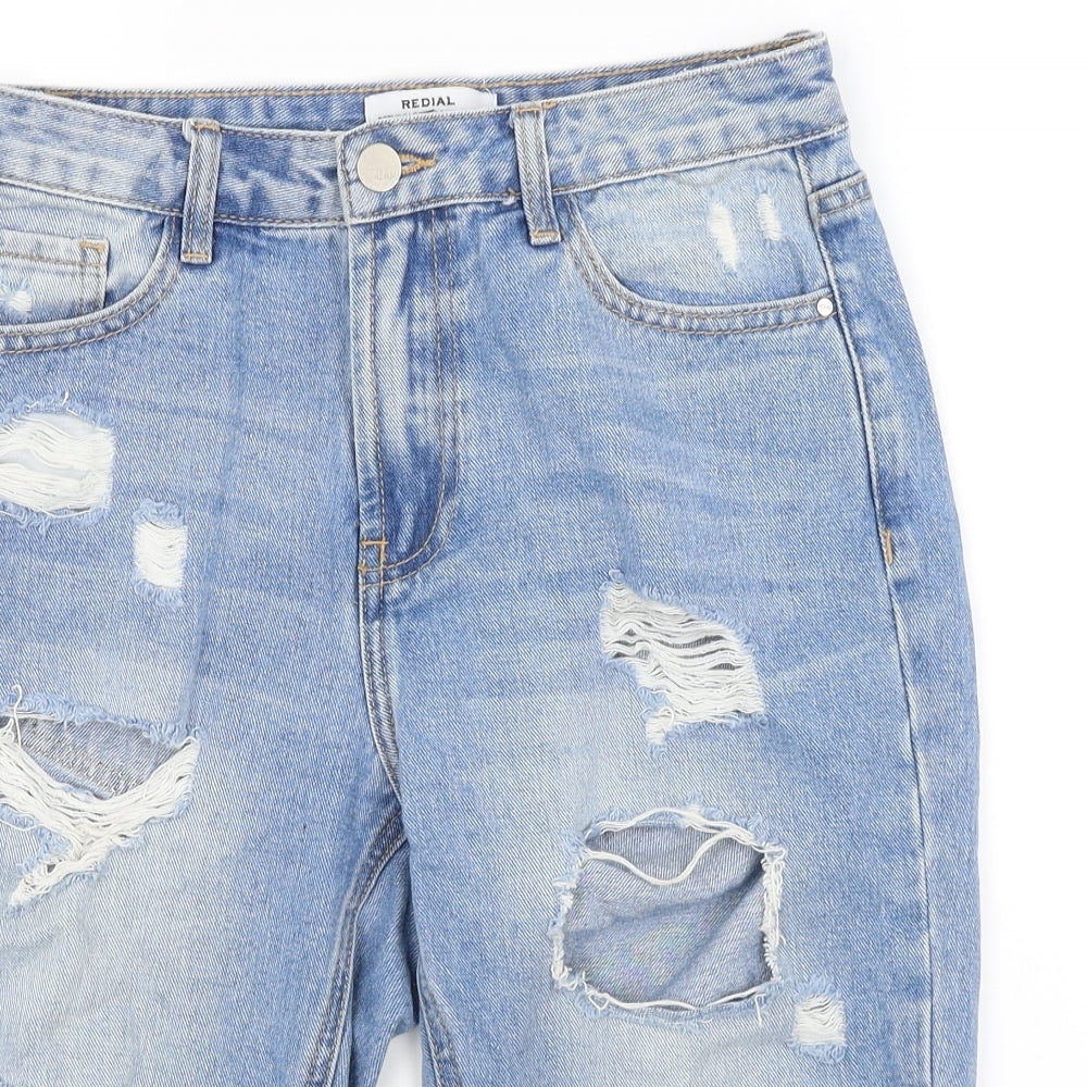 Redial Womens Blue   Bermuda Shorts Size 8