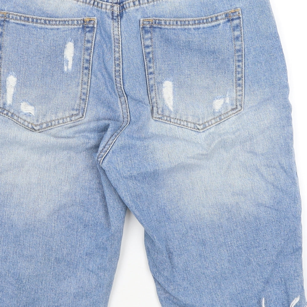 Redial Womens Blue   Bermuda Shorts Size 8