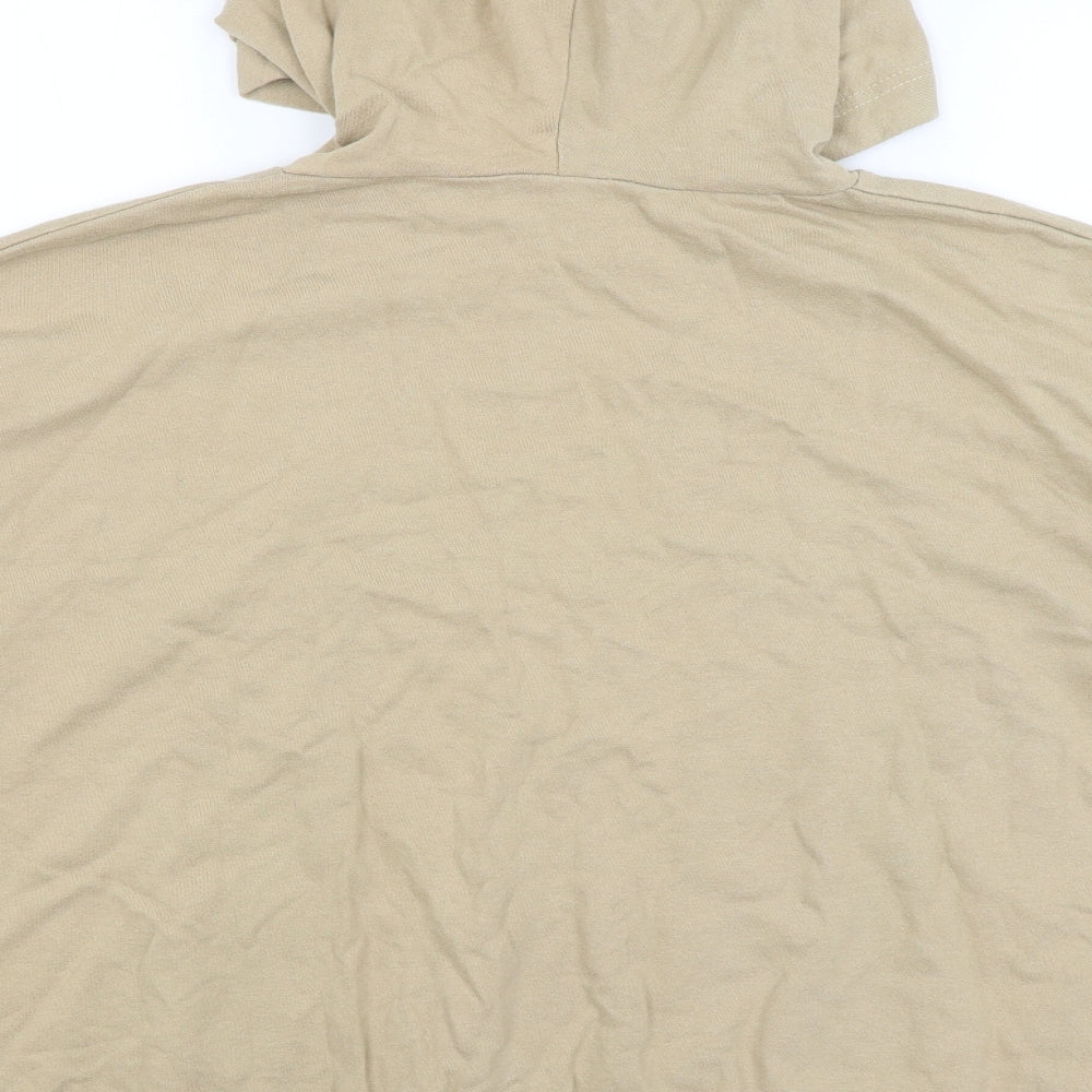 Pretty Little Thing Womens Beige   Pullover Hoodie Size S