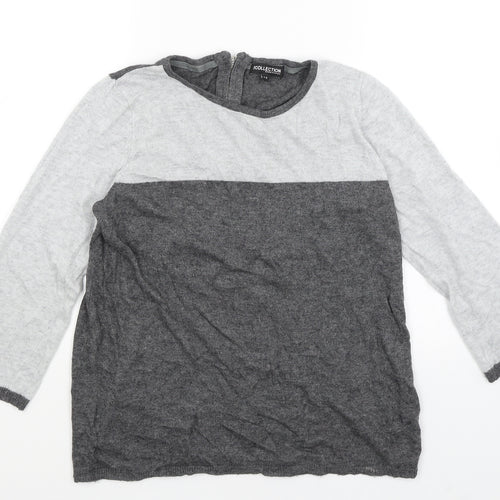 The Collection Womens Grey   Pullover Jumper Size 12