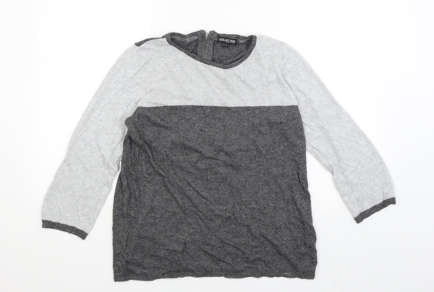 The Collection Womens Grey   Pullover Jumper Size 12