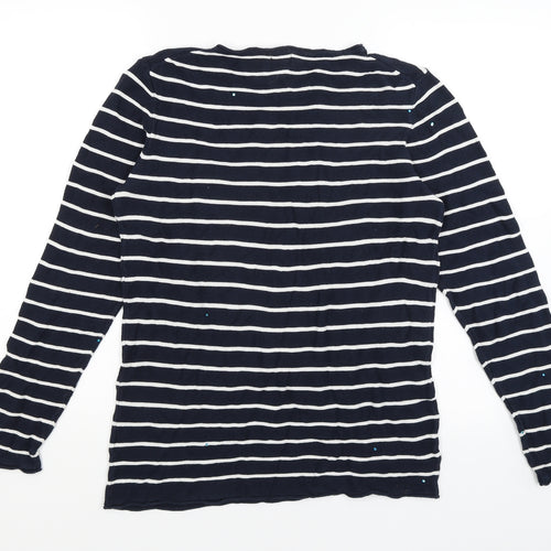 H&M Womens Blue   Pullover Jumper Size L
