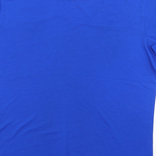 Reebok Womens Blue   Basic T-Shirt Size XL