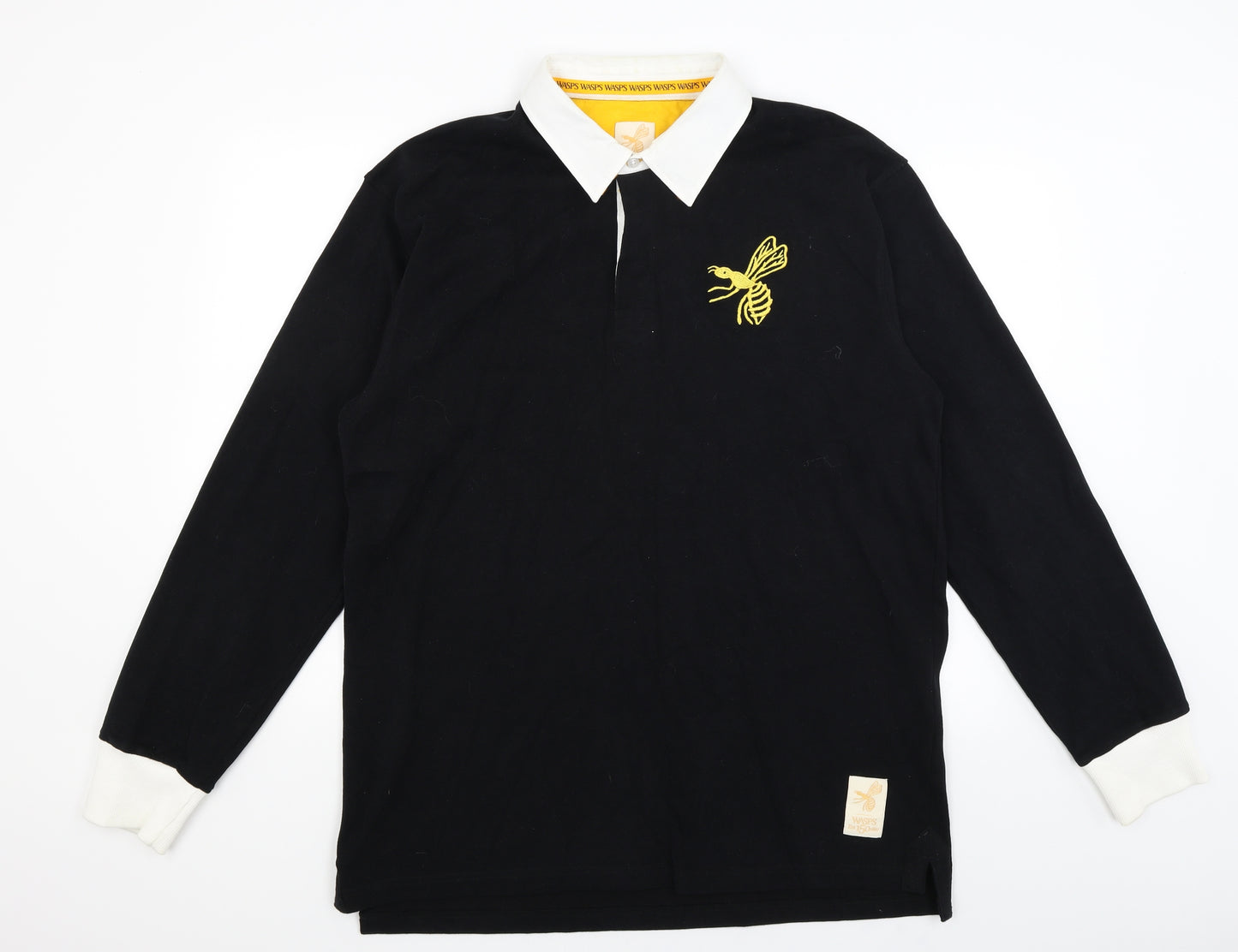 Wasps Mens Black    Button-Up Size XL