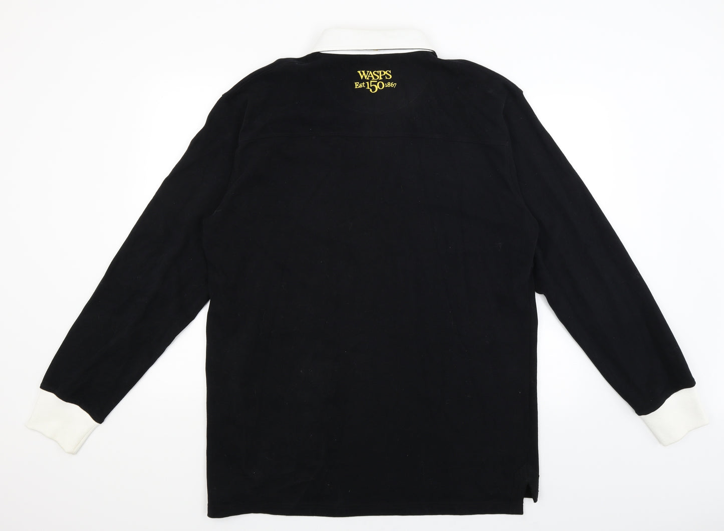 Wasps Mens Black    Button-Up Size XL