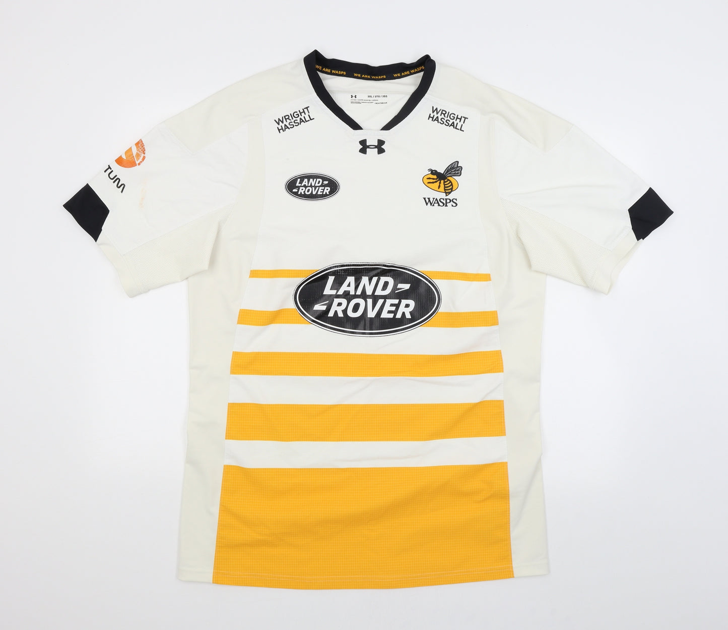 Under armour Mens White   Basic T-Shirt Size 3XL