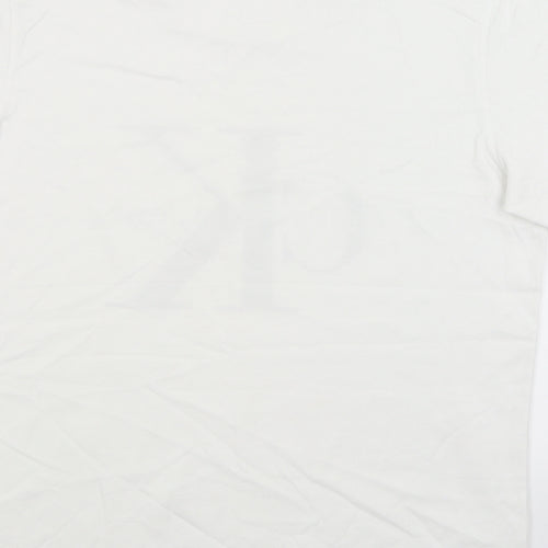 Calvin Klein Jeans Mens White    T-Shirt Size XL