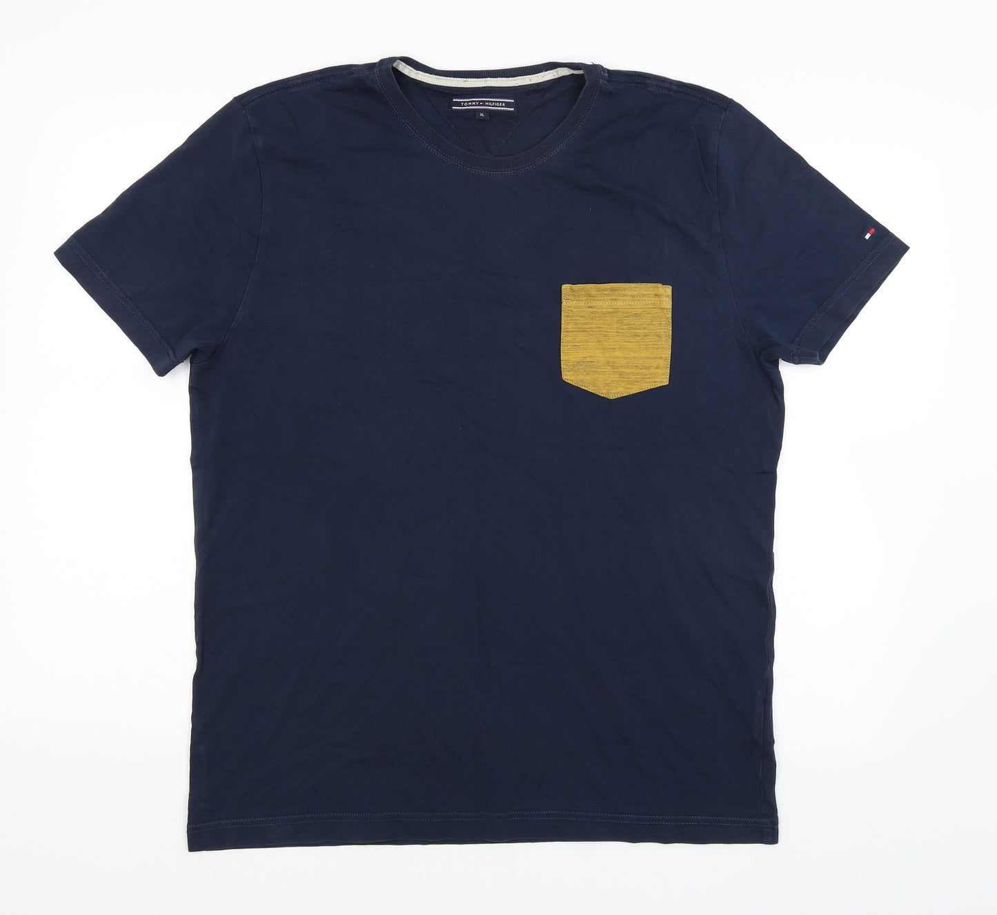 Tommy Hilfiger Mens Blue    T-Shirt Size XL