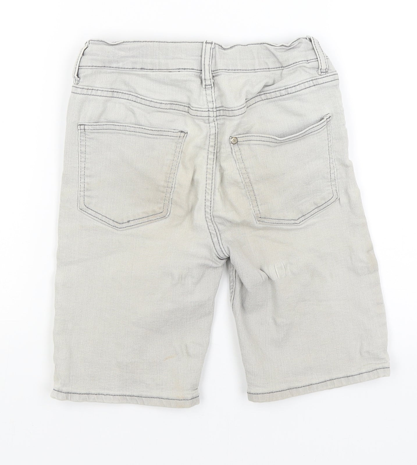 H&M Boys Grey   Bermuda Shorts Size 7-8 Years