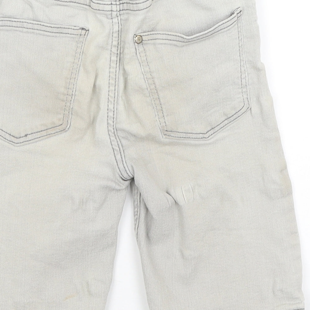 H&M Boys Grey   Bermuda Shorts Size 7-8 Years