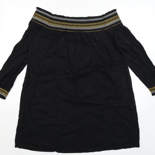 River Island Womens Black   Basic Blouse Size 12