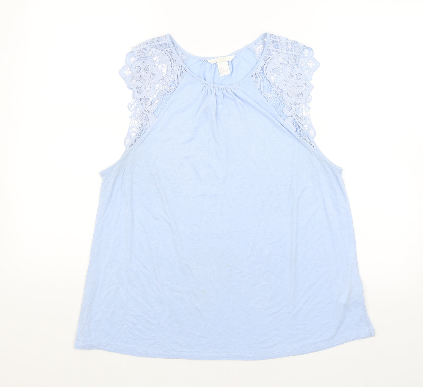 H&M Womens Blue   Basic Tank Size L