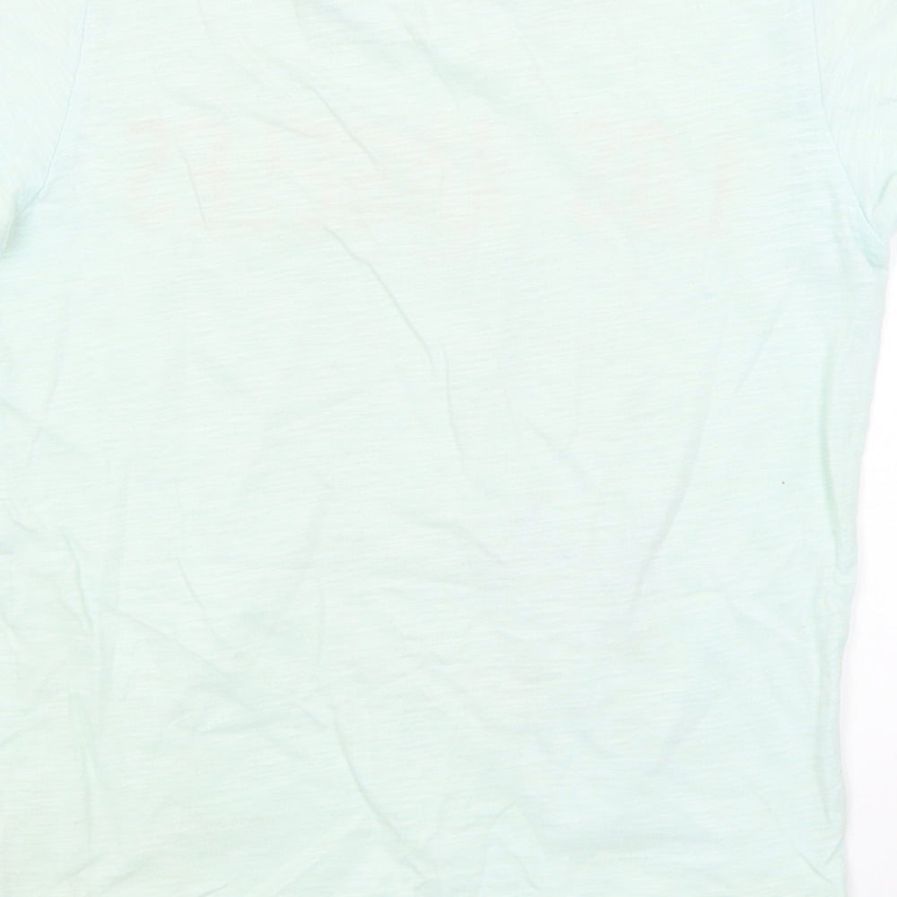 Matalan Boys Blue   Basic T-Shirt Size 7 Years  - Los Angeles