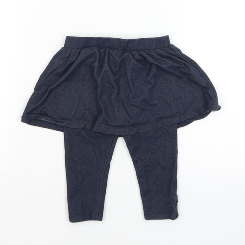 Mothercare Baby Blue   Capri Trousers Size 9-12 Months