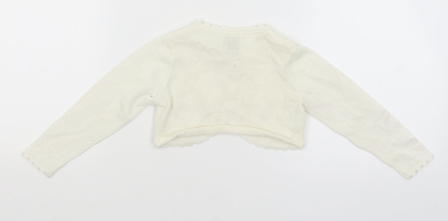 Monsoon Baby Ivory   Cardigan Jumper Size 12-18 Months