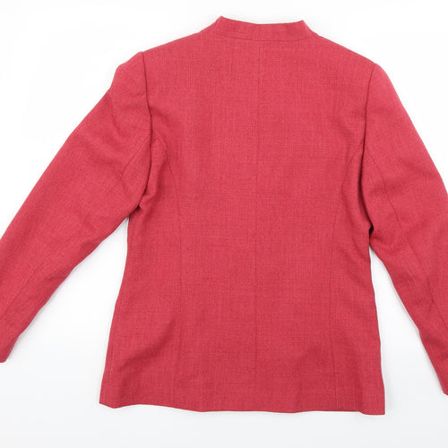 Classics Womens Red   Jacket Blazer Size 10