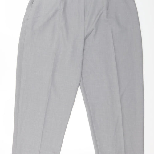 Bonmarché Womens Grey   Dress Pants Trousers Size 22 L26.5 in