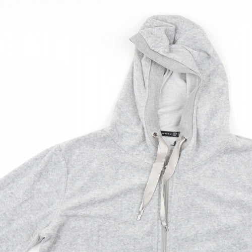 Primark Womens Grey   Full Zip Hoodie Size 12