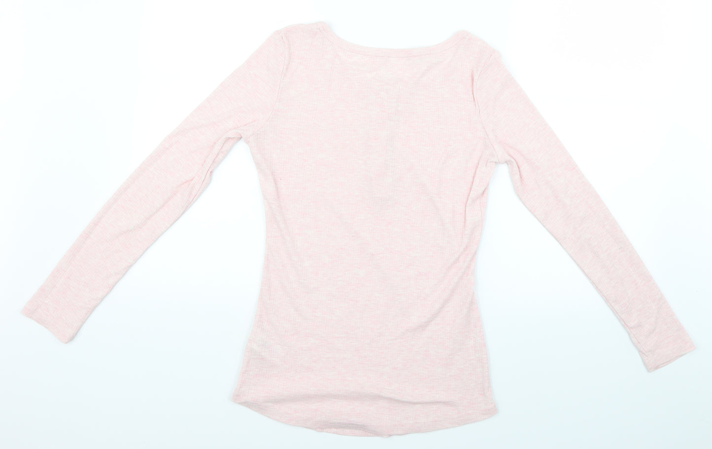 Primark Womens Pink Solid  Babydoll Pyjama Top Size S