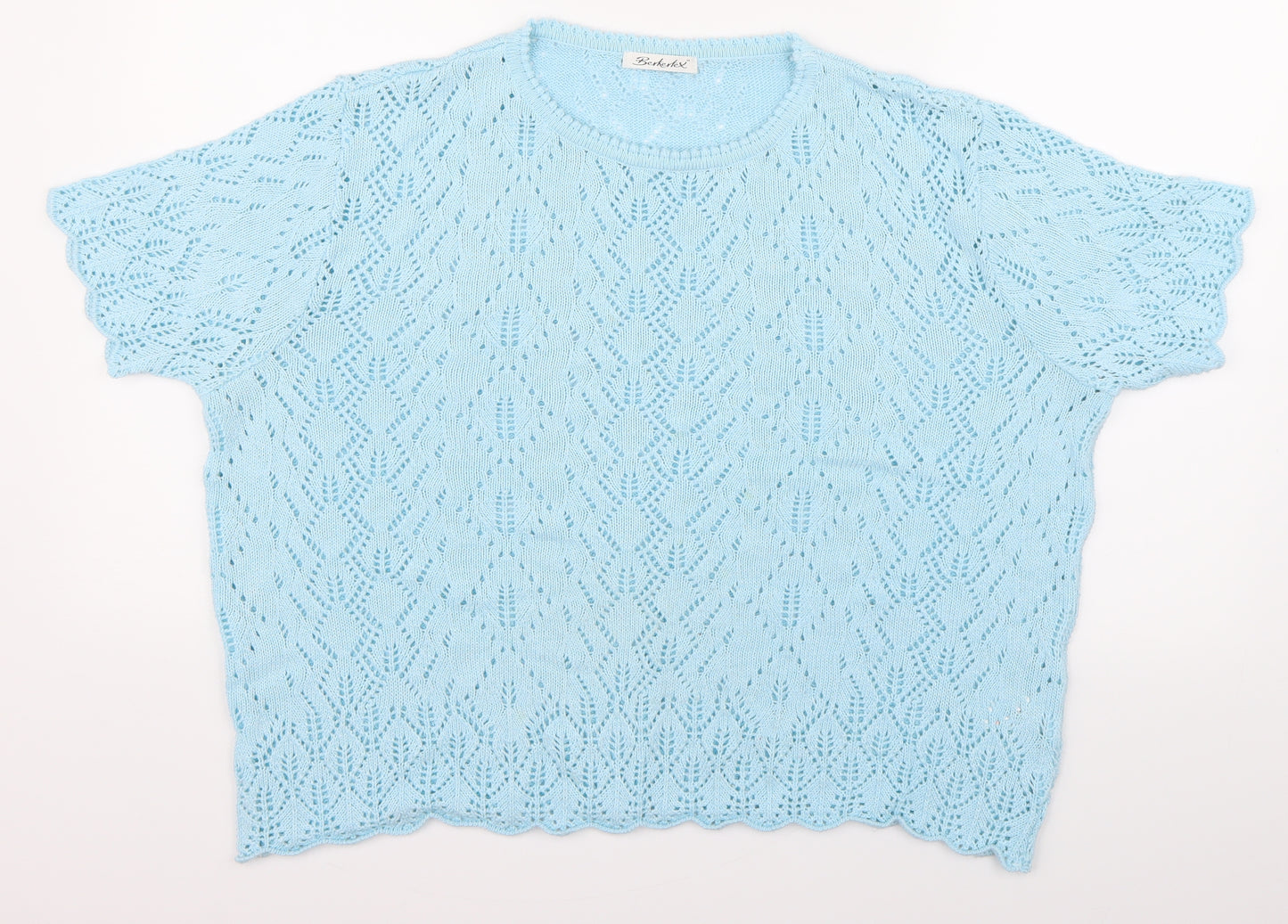 Berkertex Womens Blue   Basic T-Shirt Size 20
