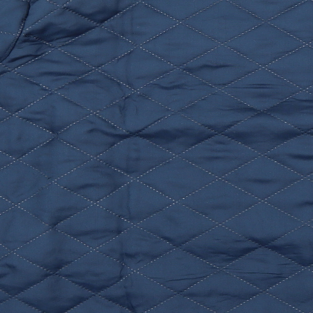 Nathalie Anderson Womens Blue   Jacket  Size 16