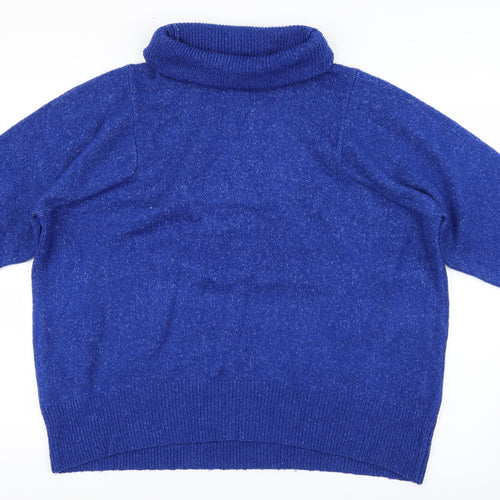 George Womens Blue   Pullover Jumper Size M