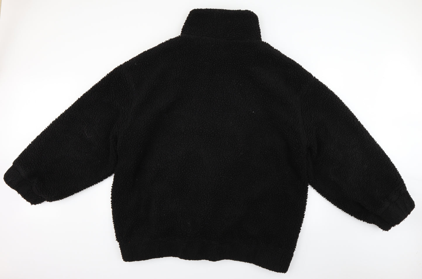 PRETTYLITTLETHING Womens Black   Puffer Jacket Coat Size 16