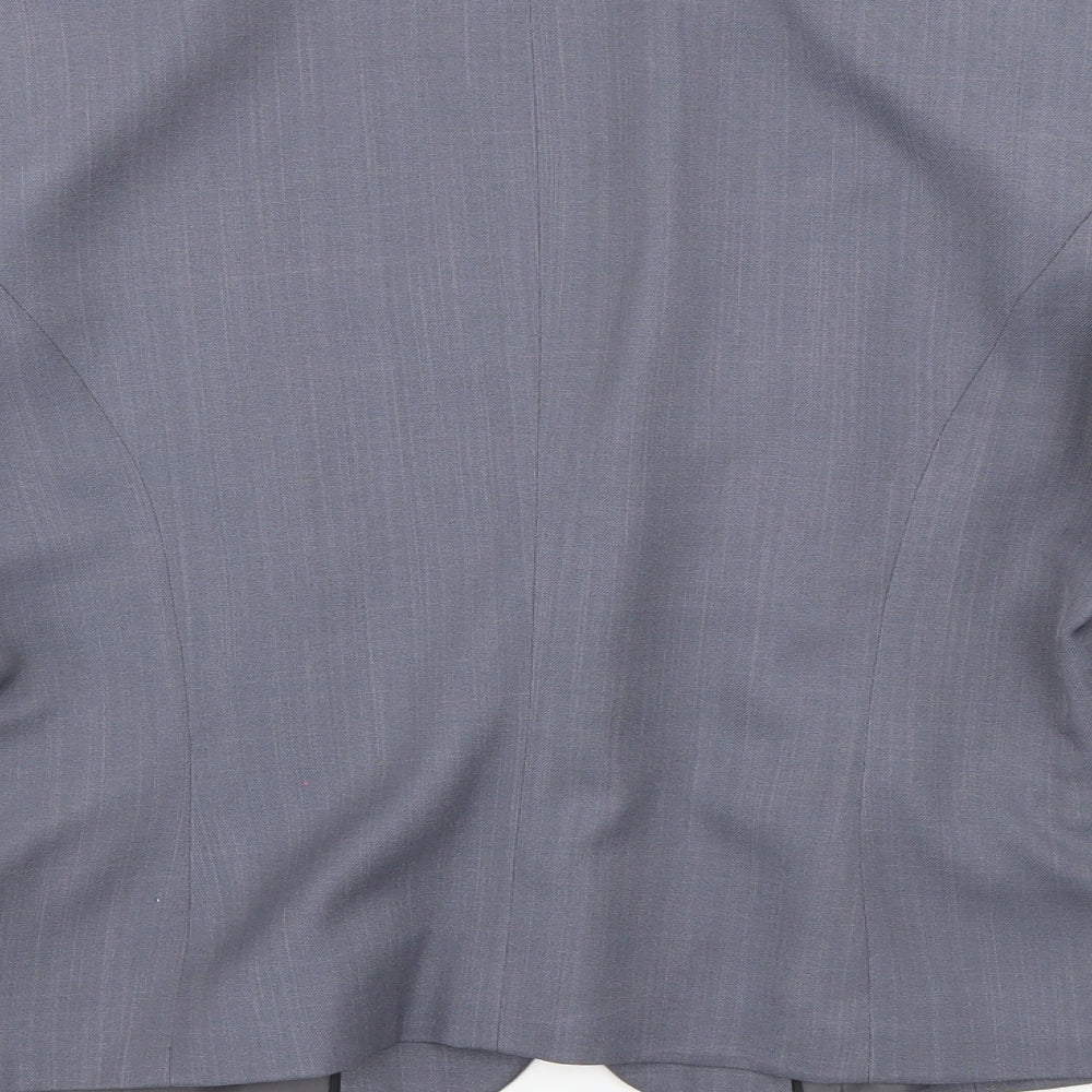Marks and Spencer Womens Grey   Jacket Blazer Size 14