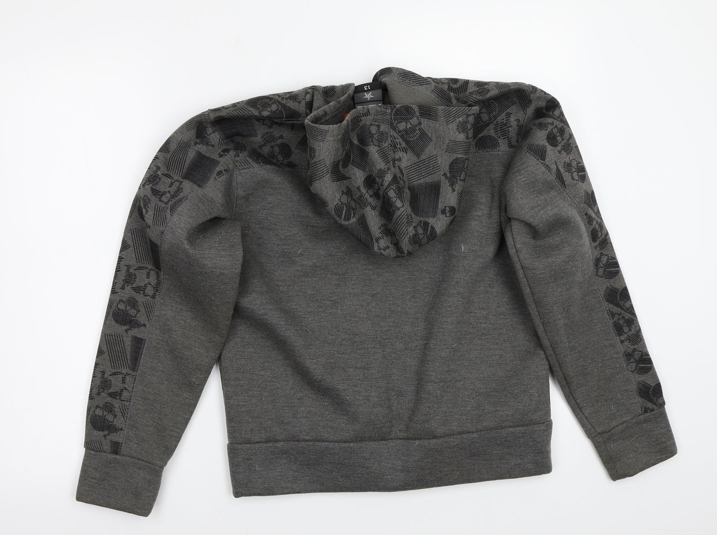 No Fear Boys Grey   Jacket Coat Size 13 Years