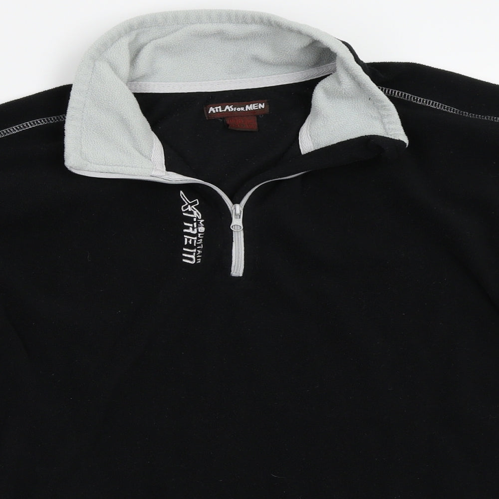 Atlas for Men Mens Black   Pullover Jumper Size M