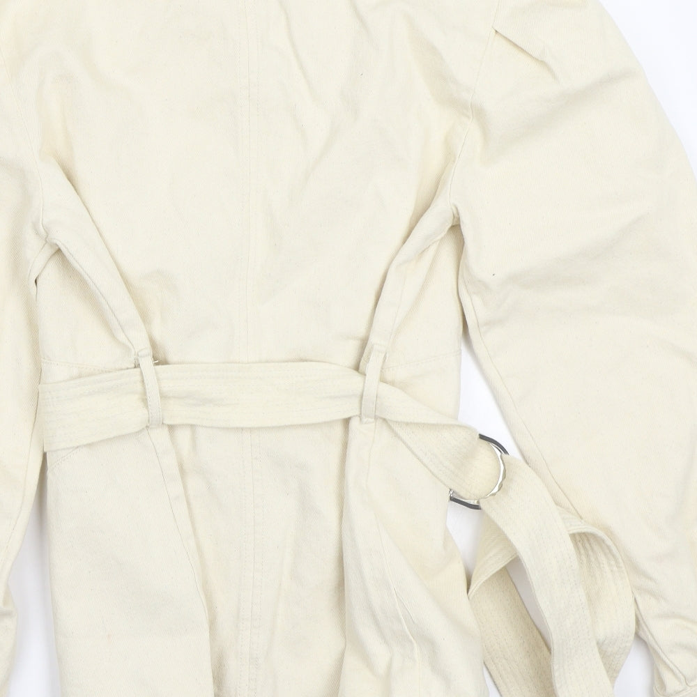 Zara Womens Beige   Jacket Coat Size M